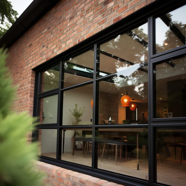 Aluminium,Windows,Design,Black,Frame