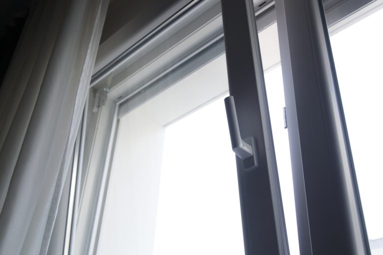 Tilt,And,Turn,Pvc,Window,Leaned,In,At,The,Top